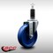 Service Caster 5'' SS Solid Poly Wheel Swivel 1-1/8'' Expanding Stem Caster SCC-SSEX20S514-SPUS-118 - alternate 2